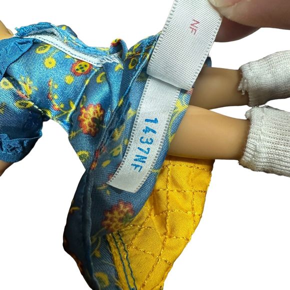 American Girl Mini Doll 6" Small Felicity Merriman Green Eyes Blue Dress - Picture 13 of 15